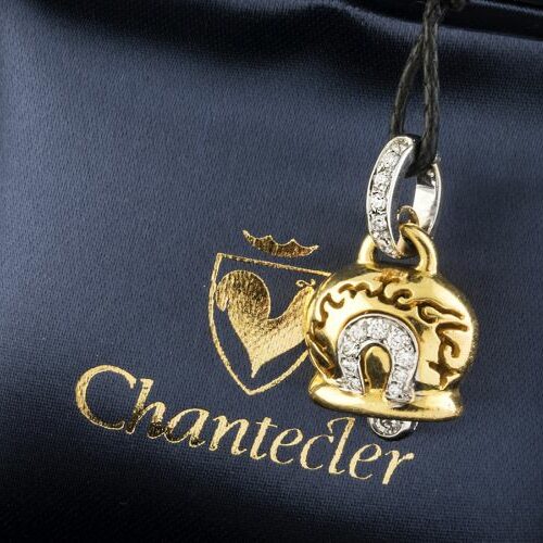 Campanella in oro e brillanti. Chantecler - Capri
