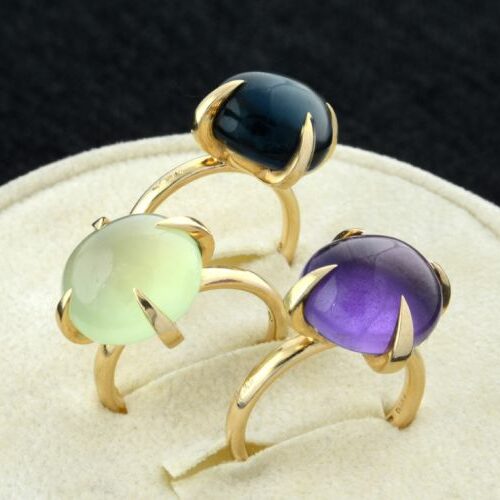 Anello oro giallo serie "Veleno". Pomellato