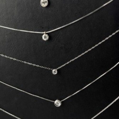 Alcuni modelli di girocolli con punto luce.
